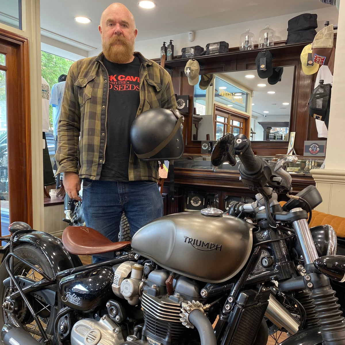 Ady's Triumph Bobber - Swagger & Jacks Ltd