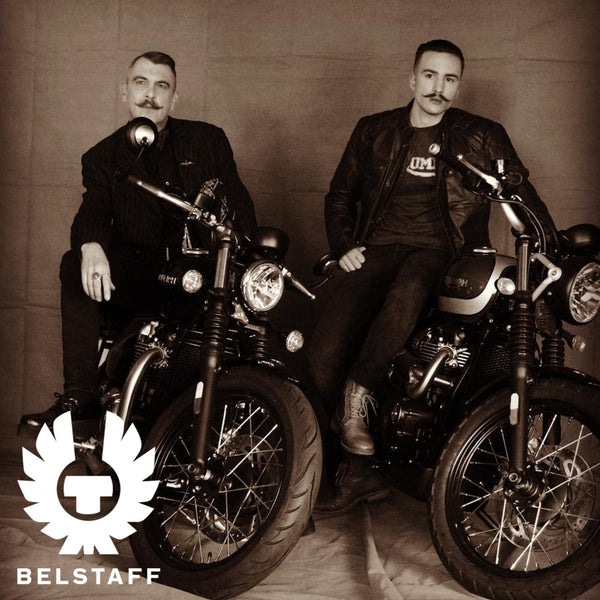 BELSTAFF Triumph Photoshoot - Swagger & Jacks Ltd