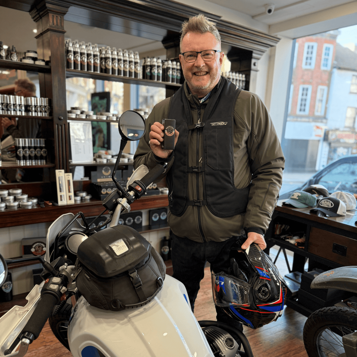 John's BMW R nineT Scrambler - Swagger & Jacks Ltd