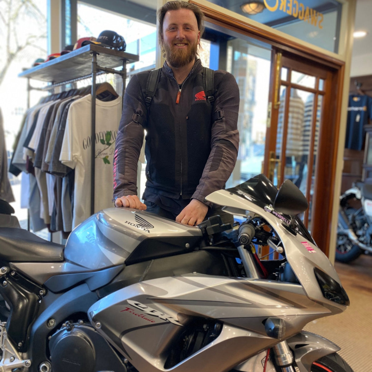 Nath's Honda CBR Fireblade - Swagger & Jacks Ltd