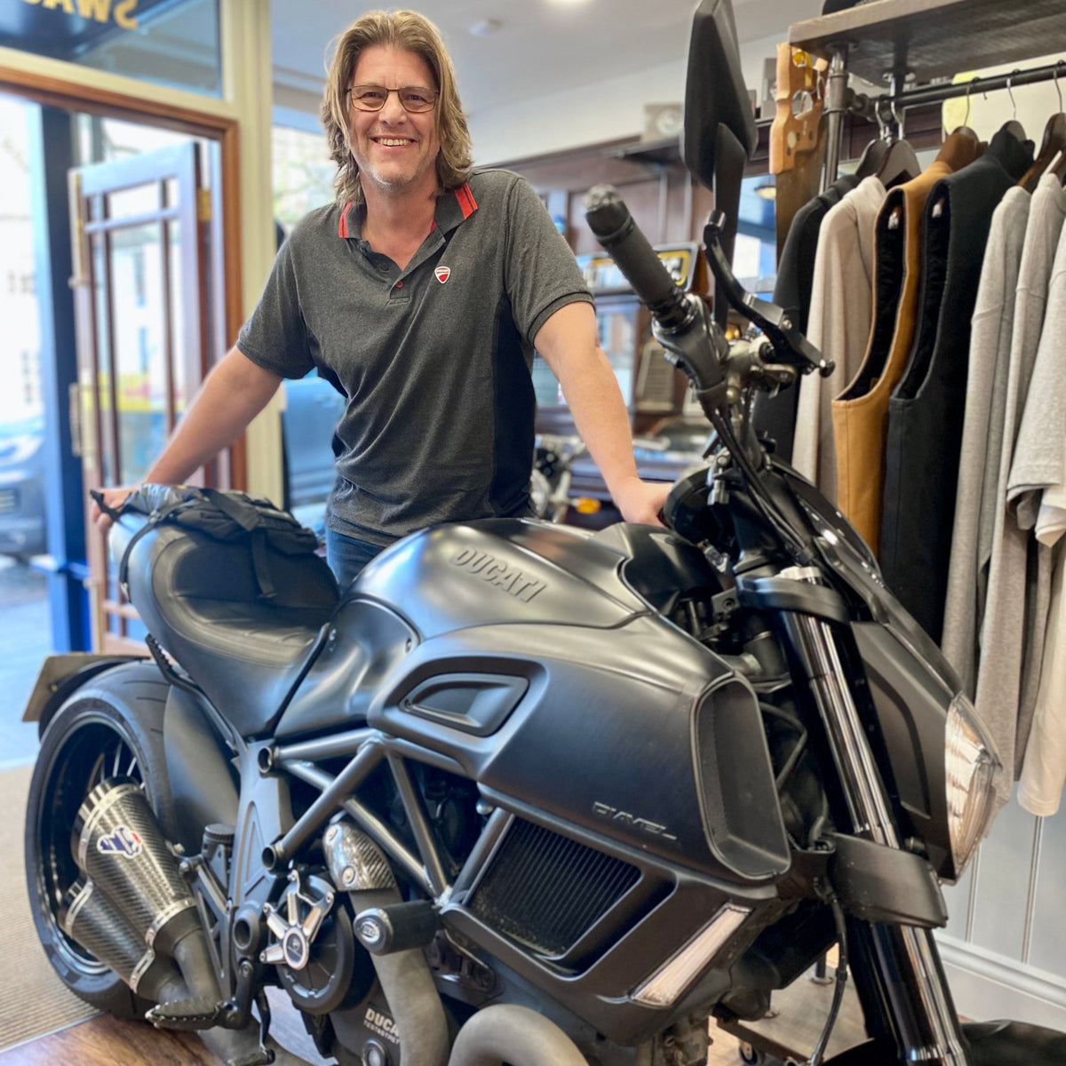 Peter's Ducati Diavel - Swagger & Jacks Ltd