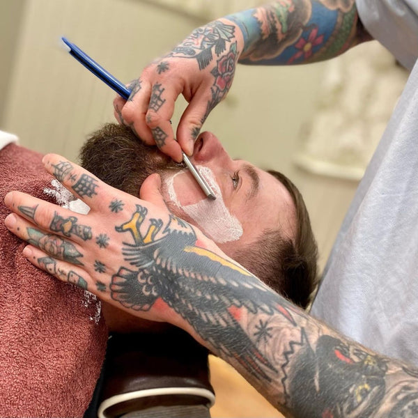 The Luxury of a Barbershop Cut Throat Shave Service - Swagger & Jacks Ltd