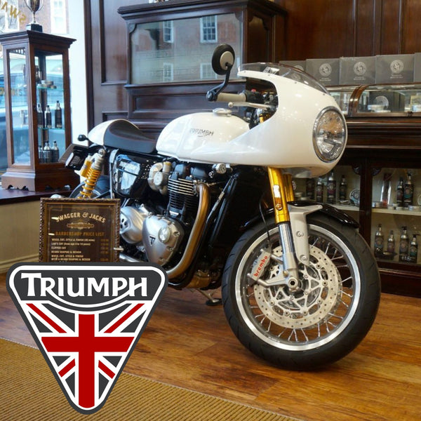 Triumph Thruxton THE ORIGINAL CAFE RACER - Swagger & Jacks Ltd
