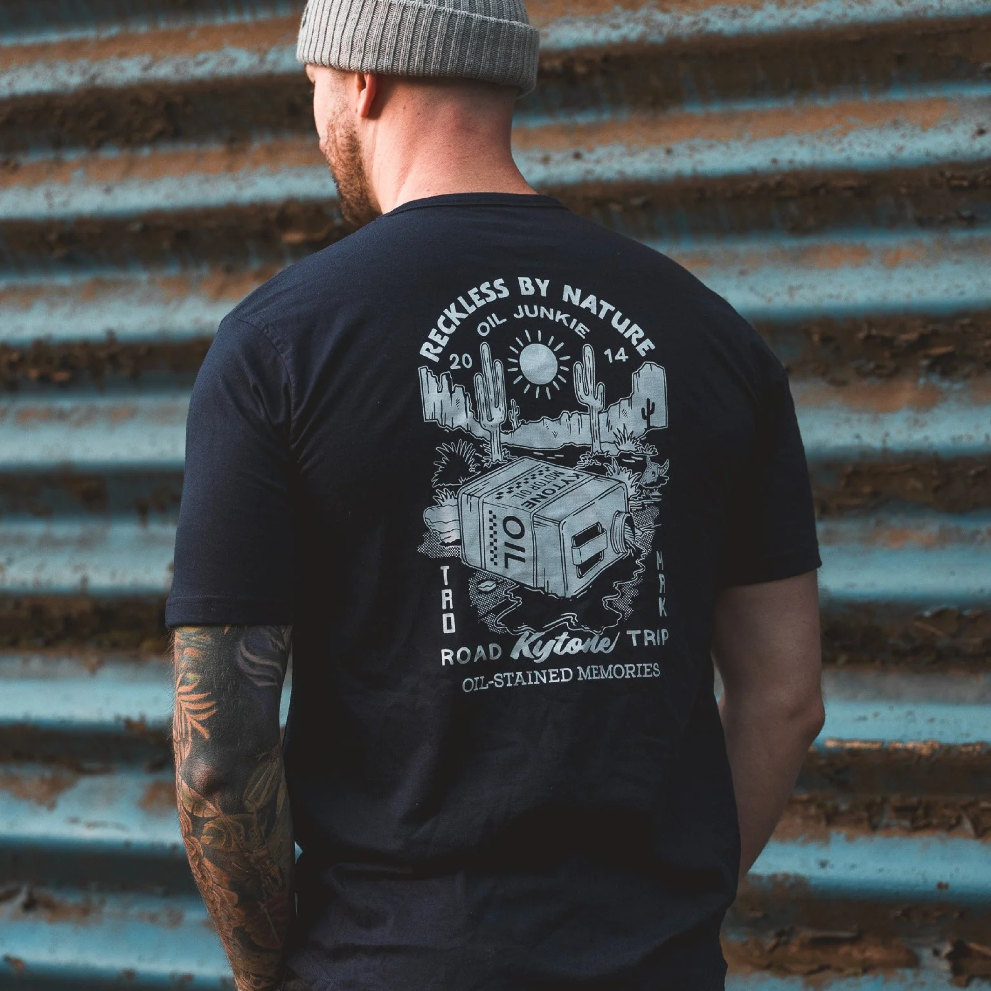 Kytone Oil Junkie Tee Navy