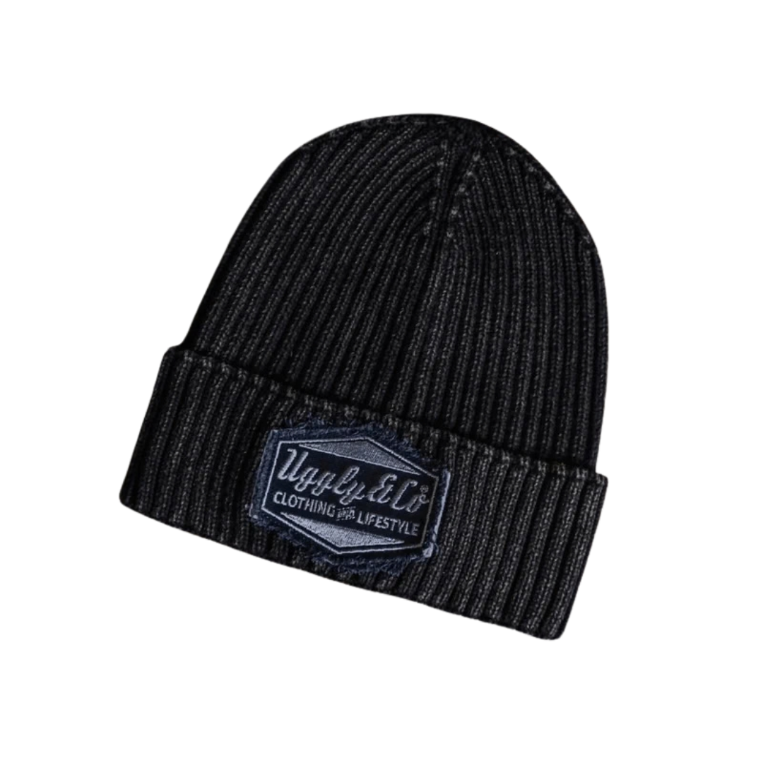 Uggly & Co Black Diamond Beanie