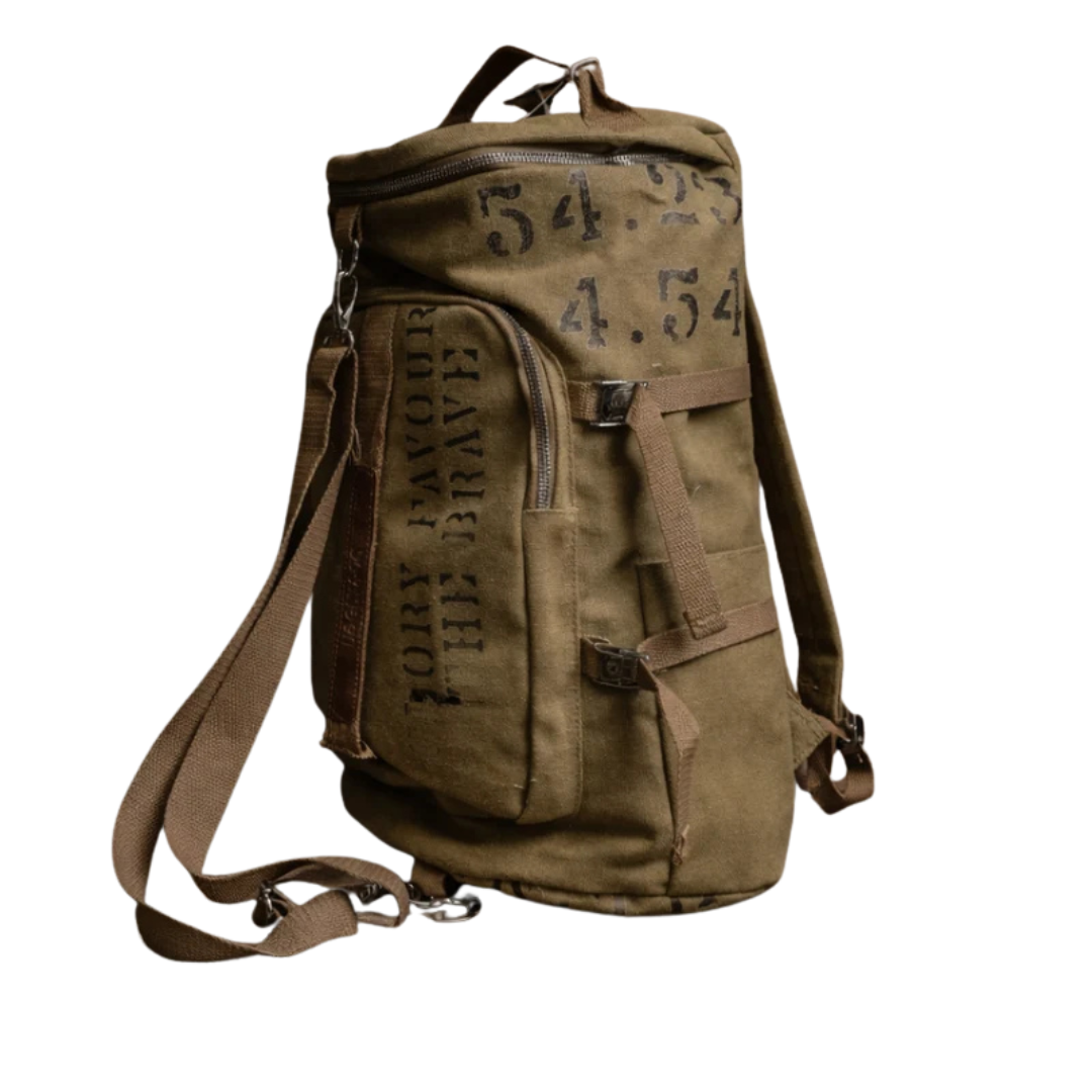 Uggly & Co Beige 'Aviation' Duffle Bag