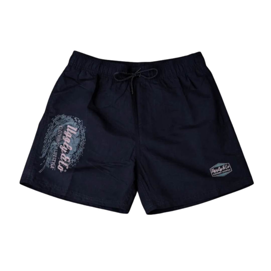 Uggly & Co Blue Diamond Swim Shorts
