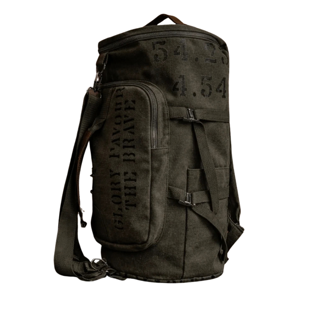 Uggly & Co Green 'Aviation' Duffle Bag