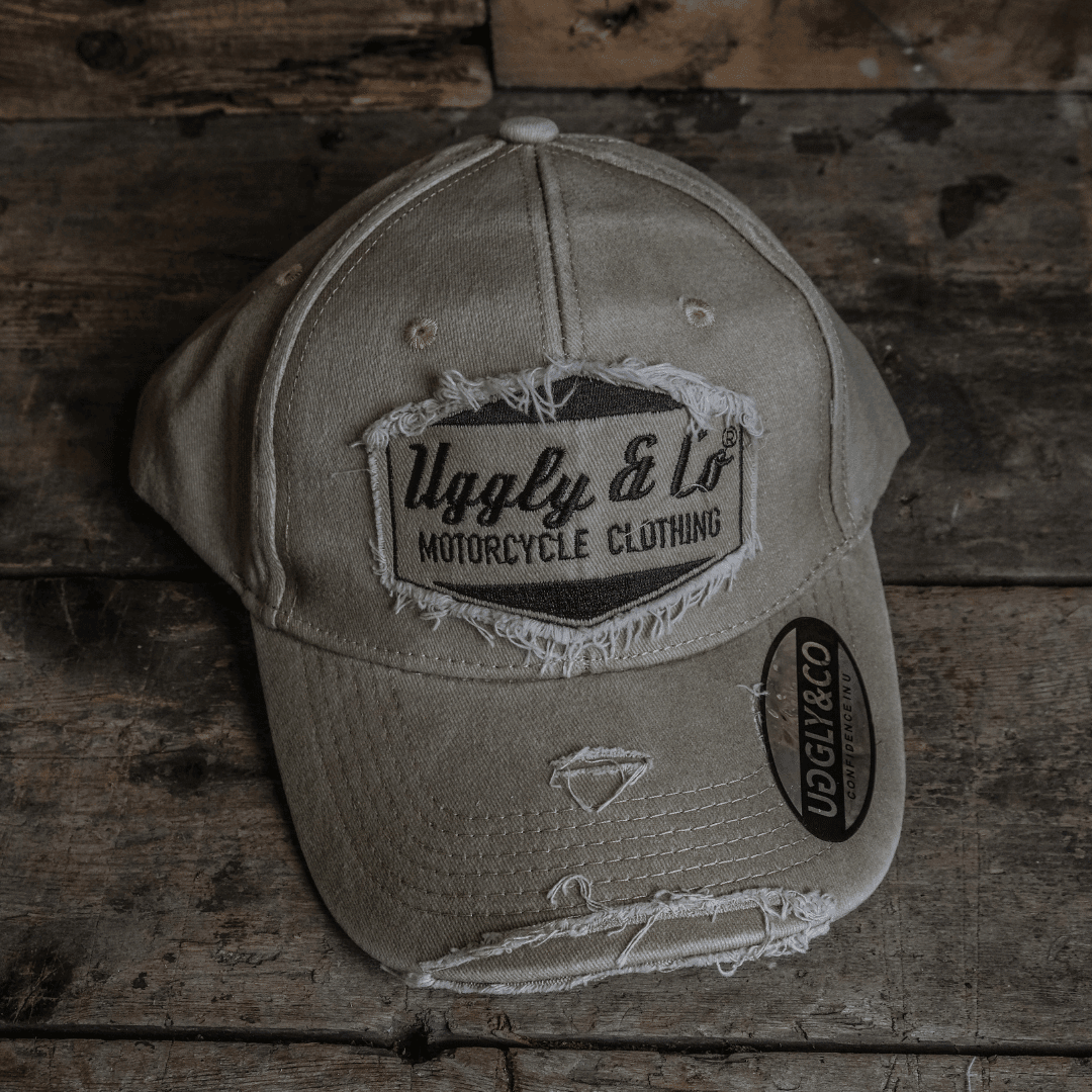 Beige Diamond Vintage Baseball Cap - Swagger & Jacks Ltd