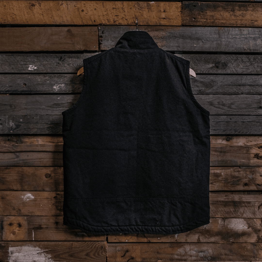 Black Workwear Canvas Gilet - Swagger & Jacks Ltd