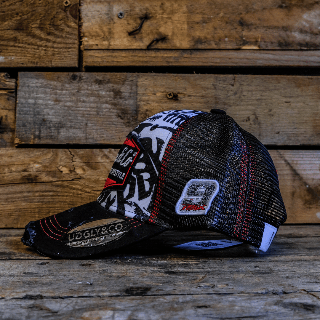 Danilo Petrucci WSBK x Uggly&Co Diamond Trucker Cap - Swagger & Jacks Ltd