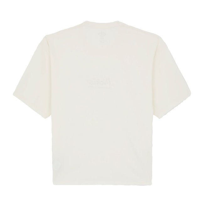 Dickies Lewistown Embro T-Shirt Egret - Swagger & Jacks Ltd