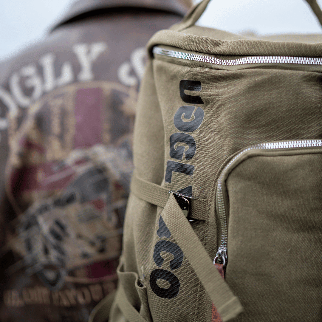 Green 'Aviation' Duffle Bag - Swagger & Jacks Ltd