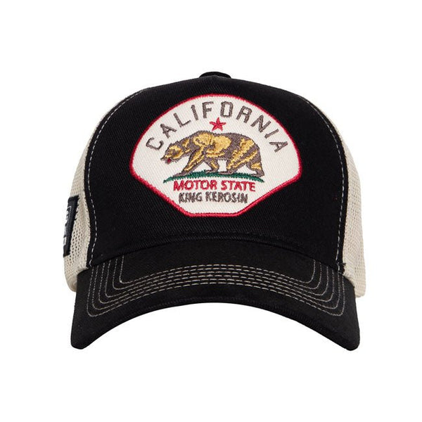 King Kerosin California Cap Black - Swagger & Jacks Ltd