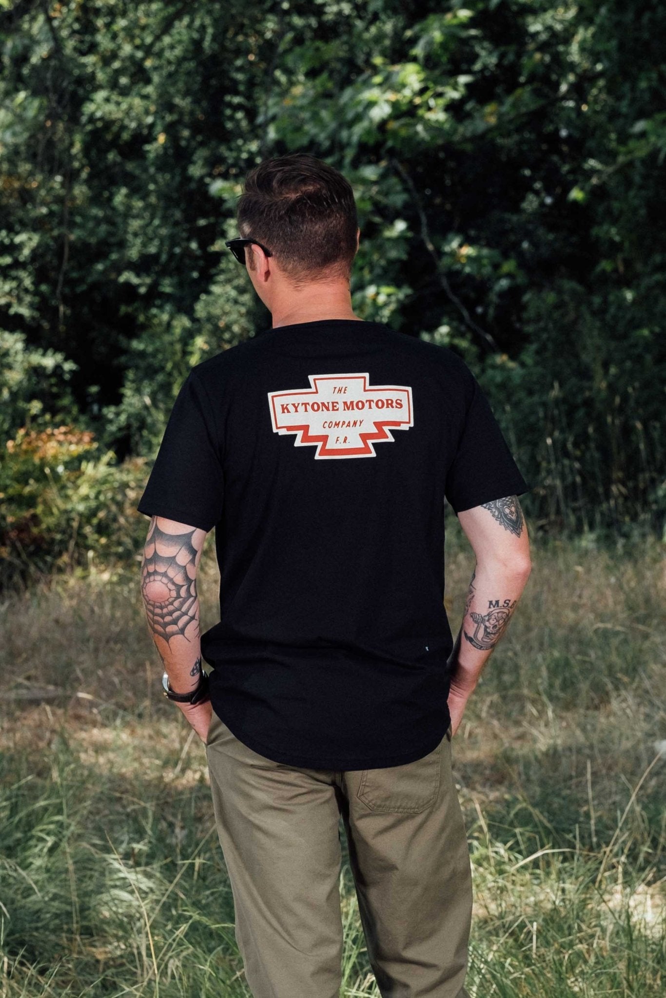 Kytone Chief Black Tee - Swagger & Jacks Ltd