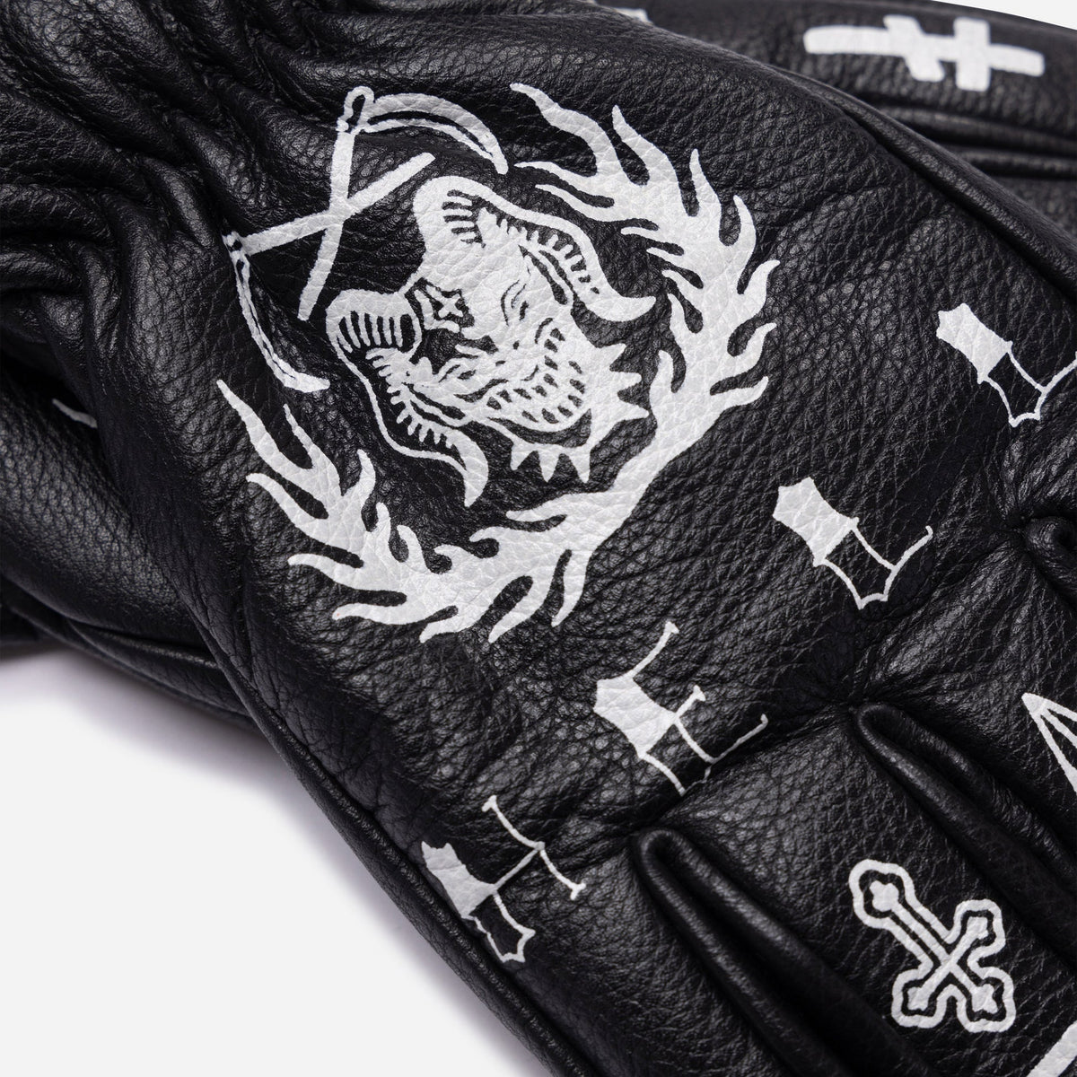 MacLeod Motor Hell Bent Black Motorcycle Gloves - Swagger & Jacks Ltd