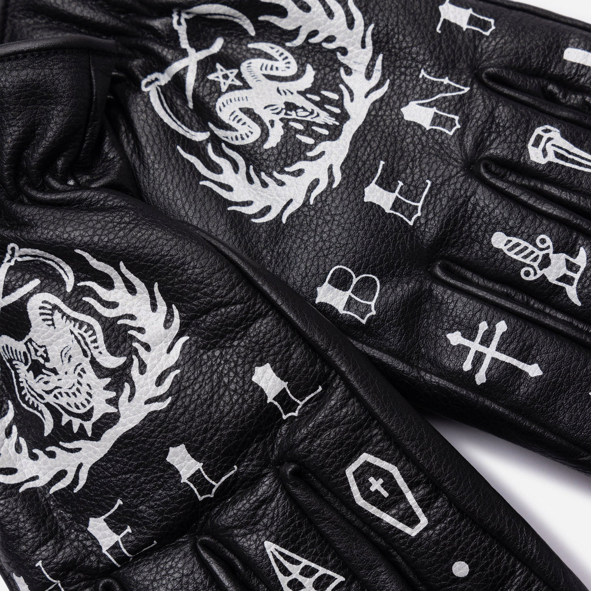 MacLeod Motor Hell Bent Black Motorcycle Gloves - Swagger & Jacks Ltd