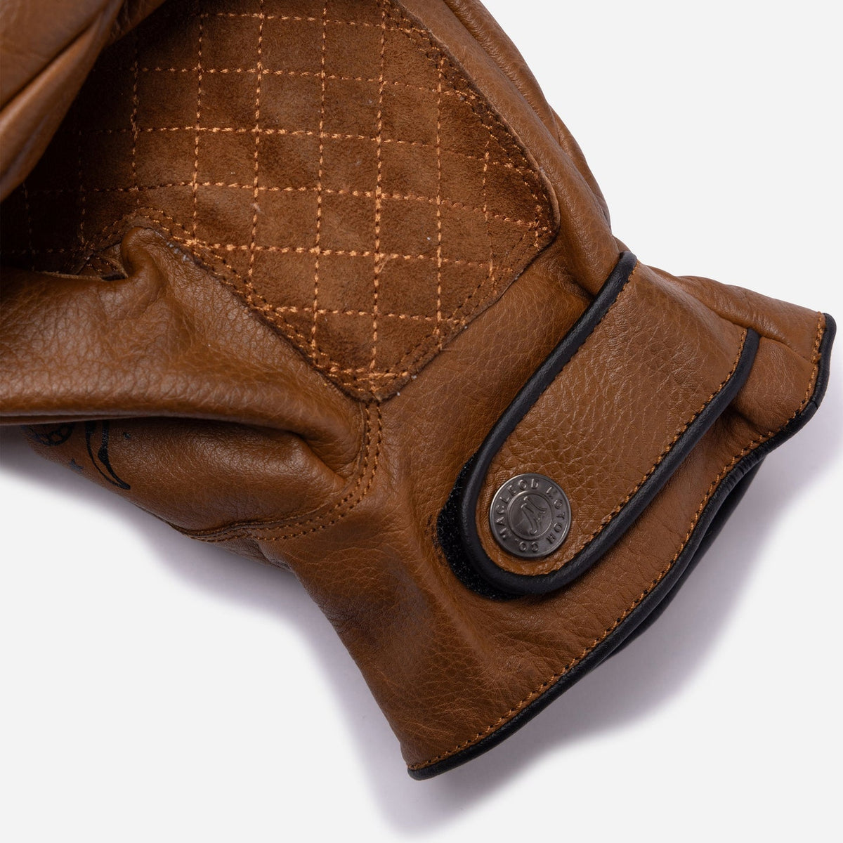 MacLeod Motor Outlaw Brown Motorcycle Gloves - Swagger & Jacks Ltd