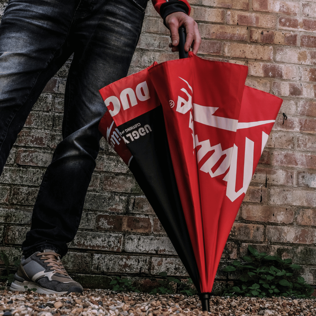 Milwaukee Tools x Ducati Umbrella - Swagger & Jacks Ltd