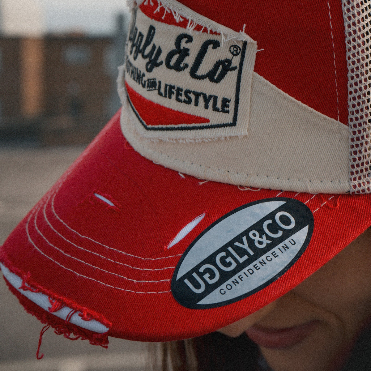 Smokin’ Red Label Diamond Trucker Hat - Swagger & Jacks Ltd