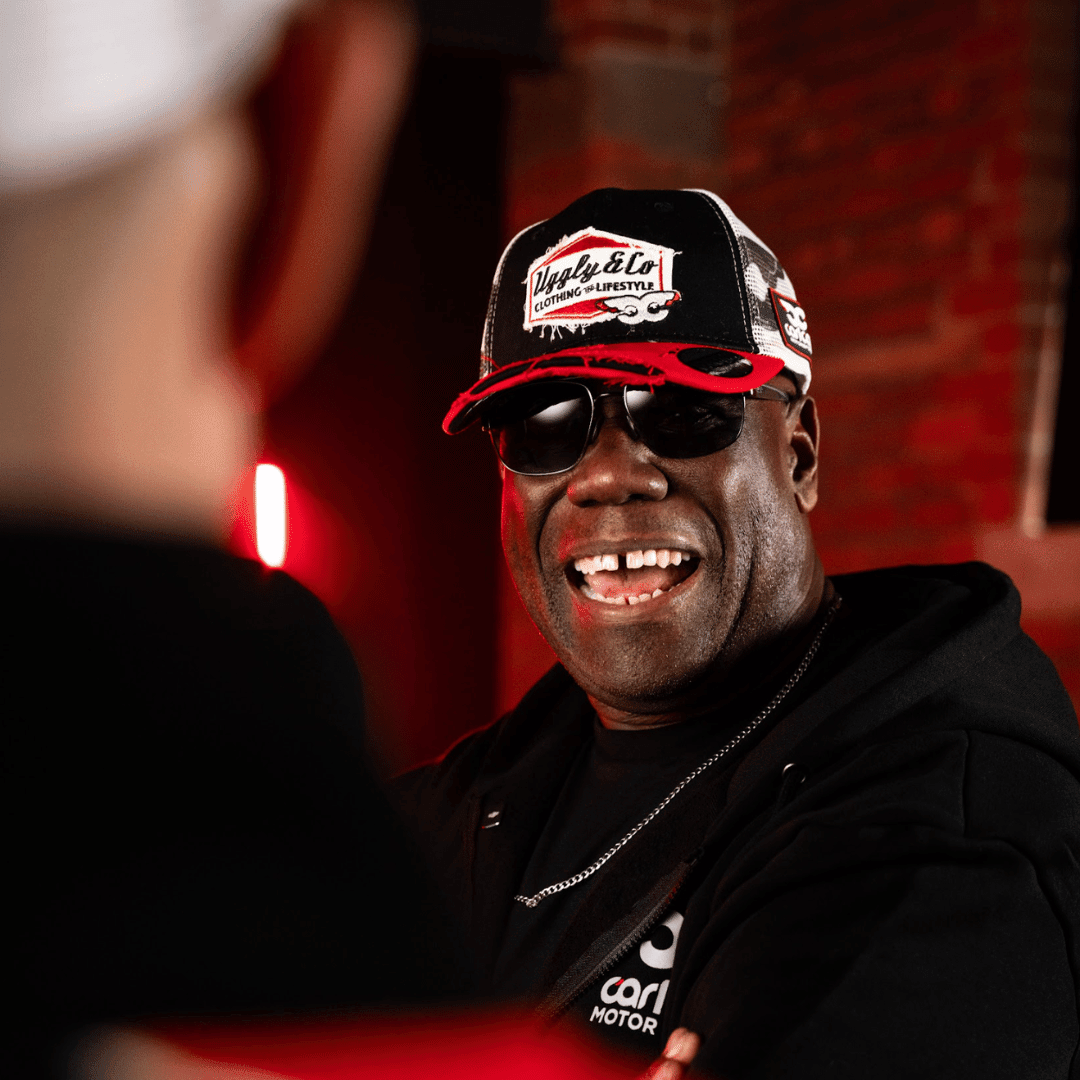Uggly & Co Carl Cox Motorsport x Diamond Trucker Cap - Swagger & Jacks Ltd