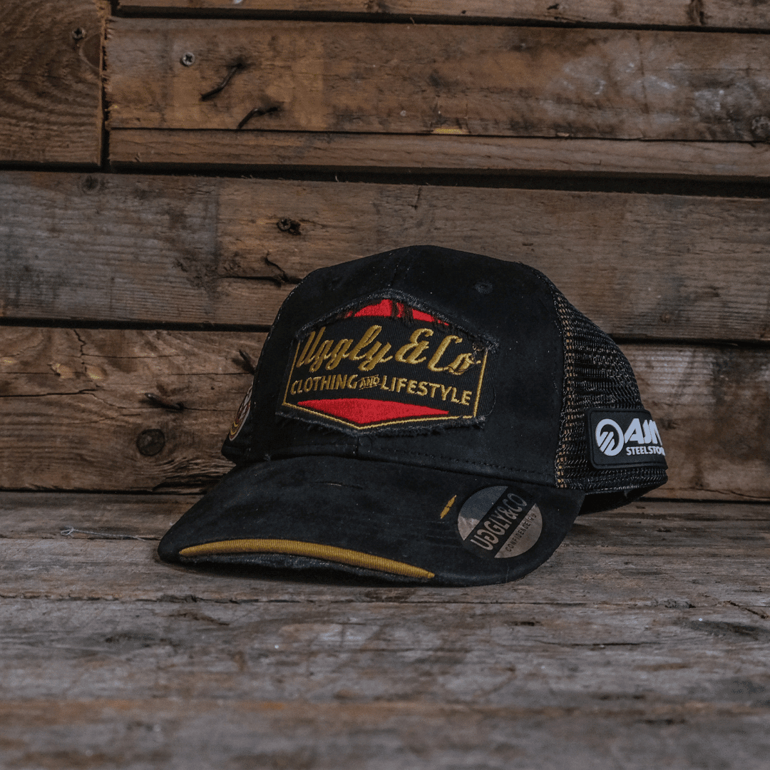 Uggly & Co Diamond Trucker Hat x Bathams Racing - Swagger & Jacks Ltd