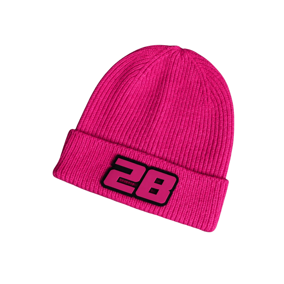 Uggly & Co Pink Brad Ray x Diamond Beanie - Swagger & Jacks Ltd