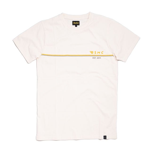 BSMC Wingline T-Shirt Ecru - Swagger & Jacks Ltd