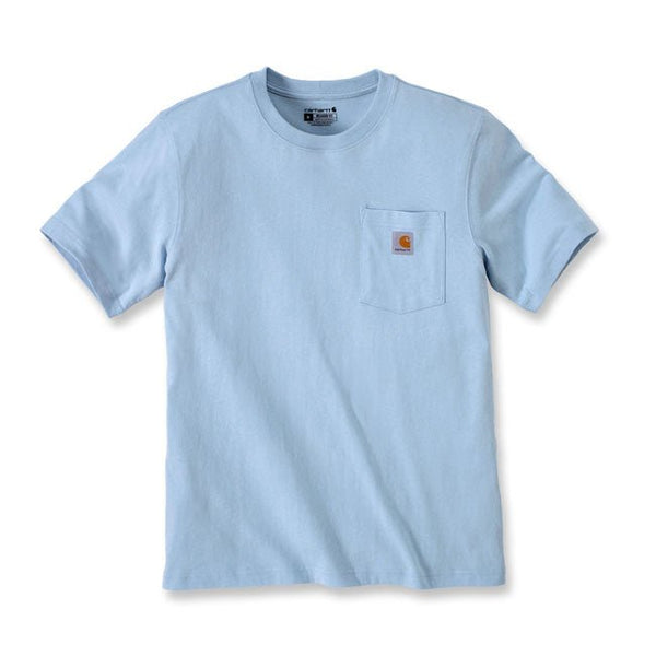 Carhartt Workwear Pocket T-Shirt Moonstone - Swagger & Jacks Ltd