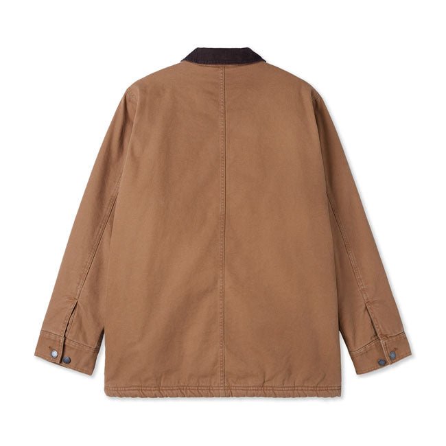 Dickies Duck Canvas Chore Jacket Stone Washed Brown Duck - Swagger & Jacks Ltd