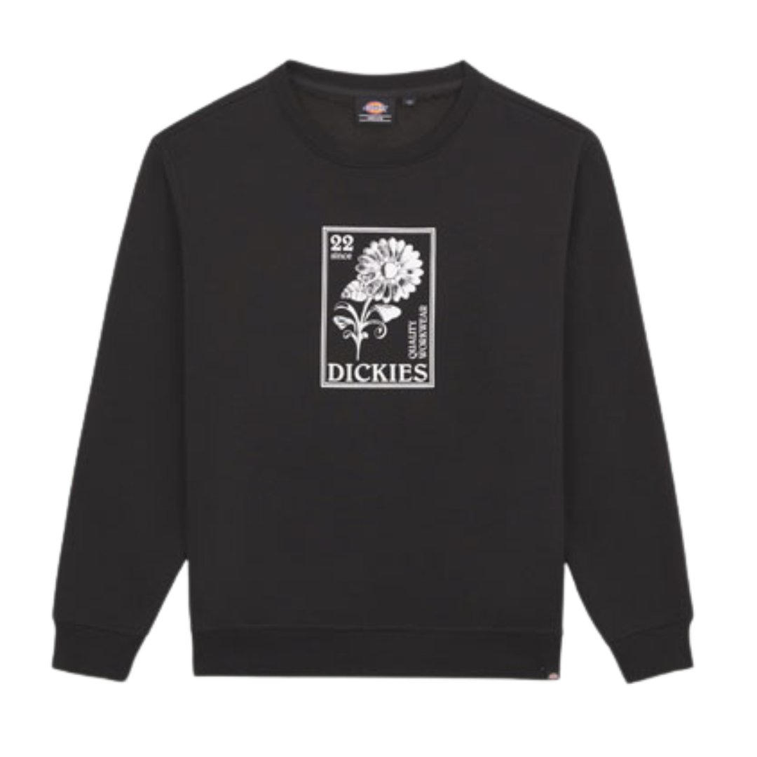 Dickies Garden Plain Sweatshirt Black Swagger Jacks Ltd dickies-garden-plain-sweatshirt-black-swagger-jacks-ltd