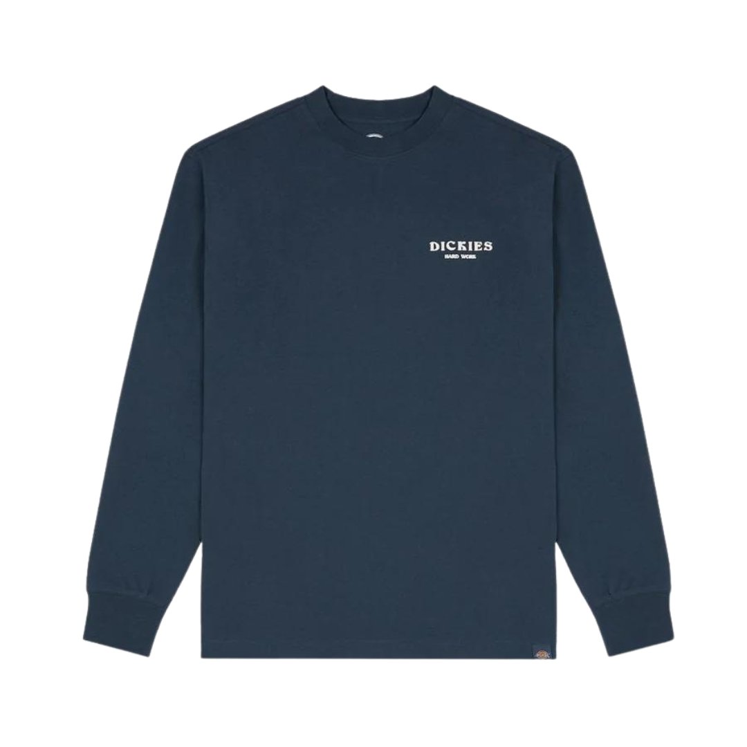 Dickies Oatfield Longsleeve Air Force Blue - Swagger & Jacks Gentlemen's Grooming Ltd