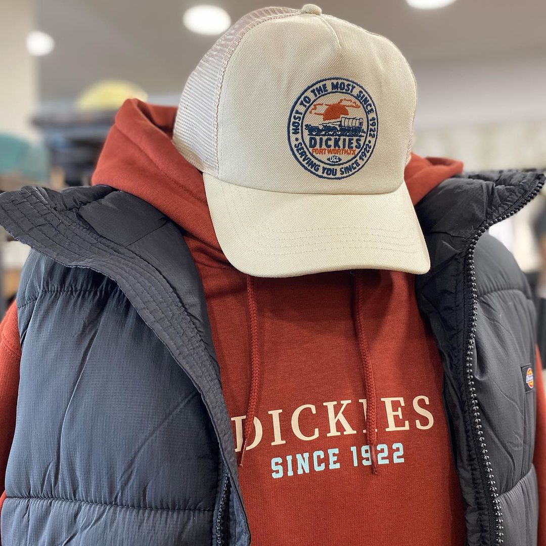Dickies Park Hoodie Fired Brick - Swagger & Jacks Ltd