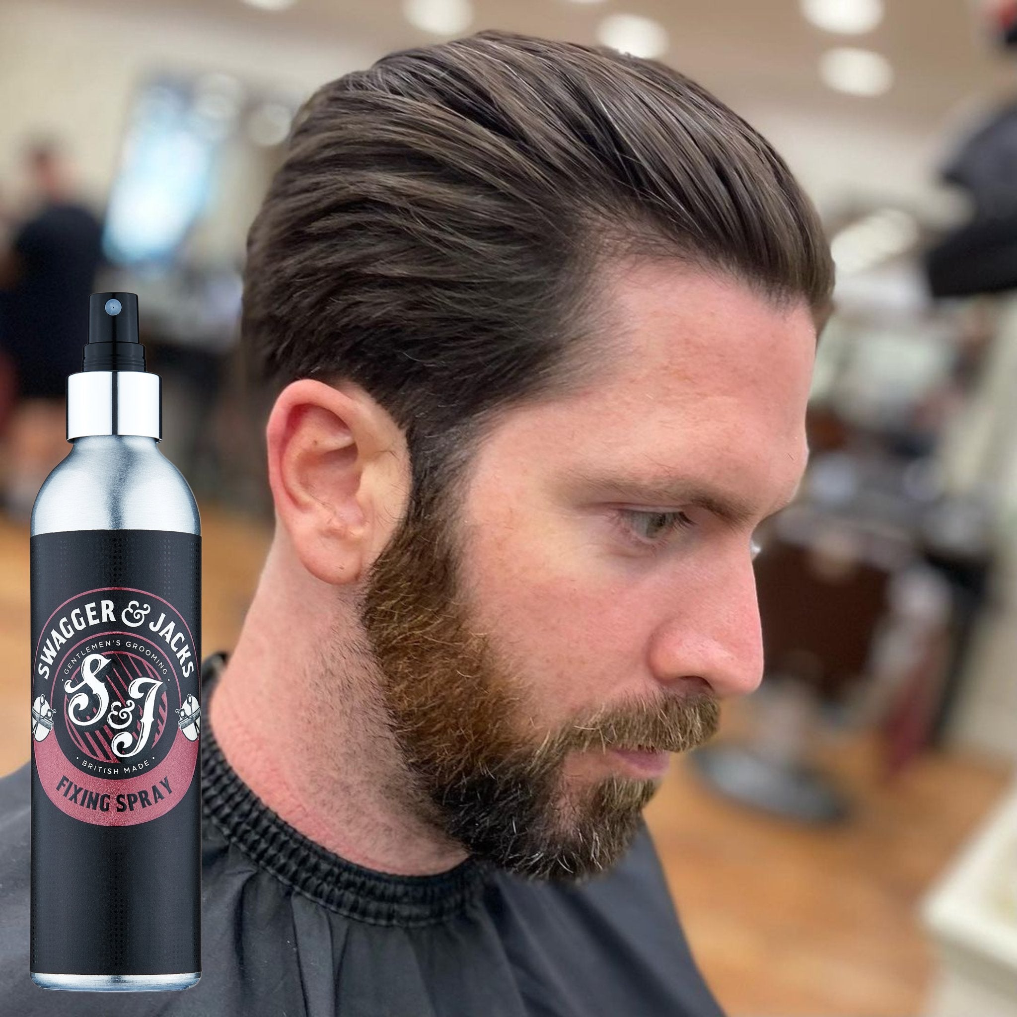 Swagger & Jacks Vegan Thickening & Fixing Spray – volumising hair spray for fine or thinning hair