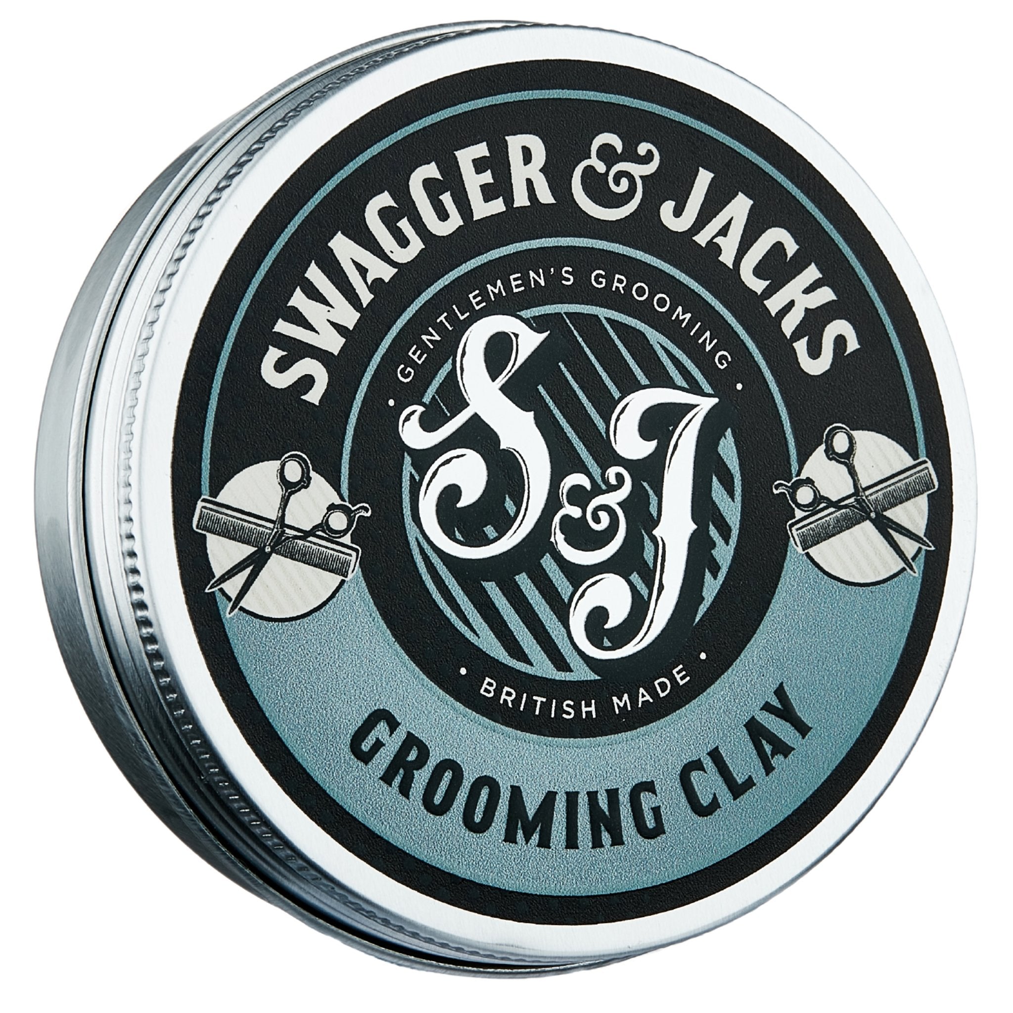 Swagger & Jacks Grooming Clay – matte finish hair styling clay for men with fine or thinning hair