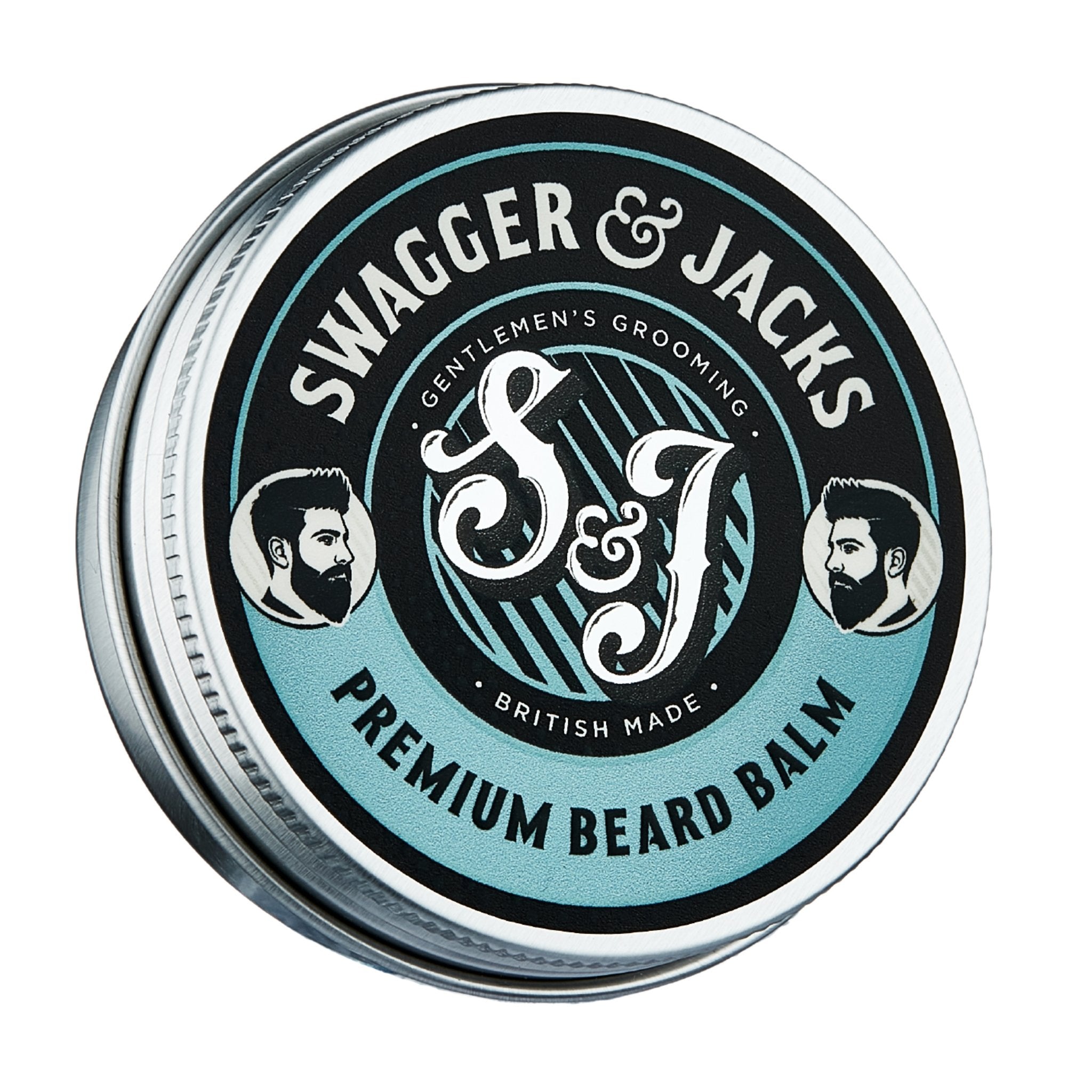 Swagger & Jacks Premium Beard Balm – 100% natural beard styling balm with Babassu & Jojoba Oils