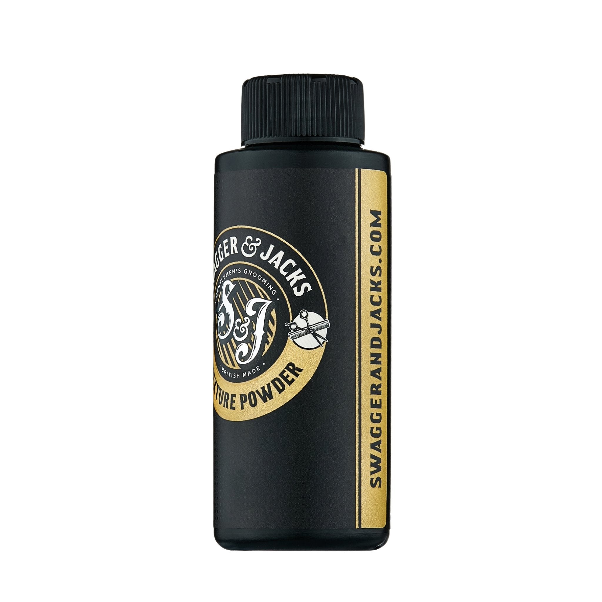 Men’s hairstyle using Swagger & Jacks Texture Set – natural volume, matte finish, and flexible hold