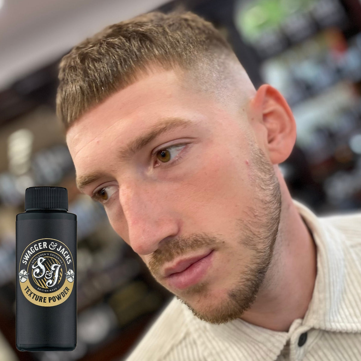 Amp Up Your Style: Mastering the Cropped Fringe Cut with Texture Powder - Swagger & Jacks Ltd