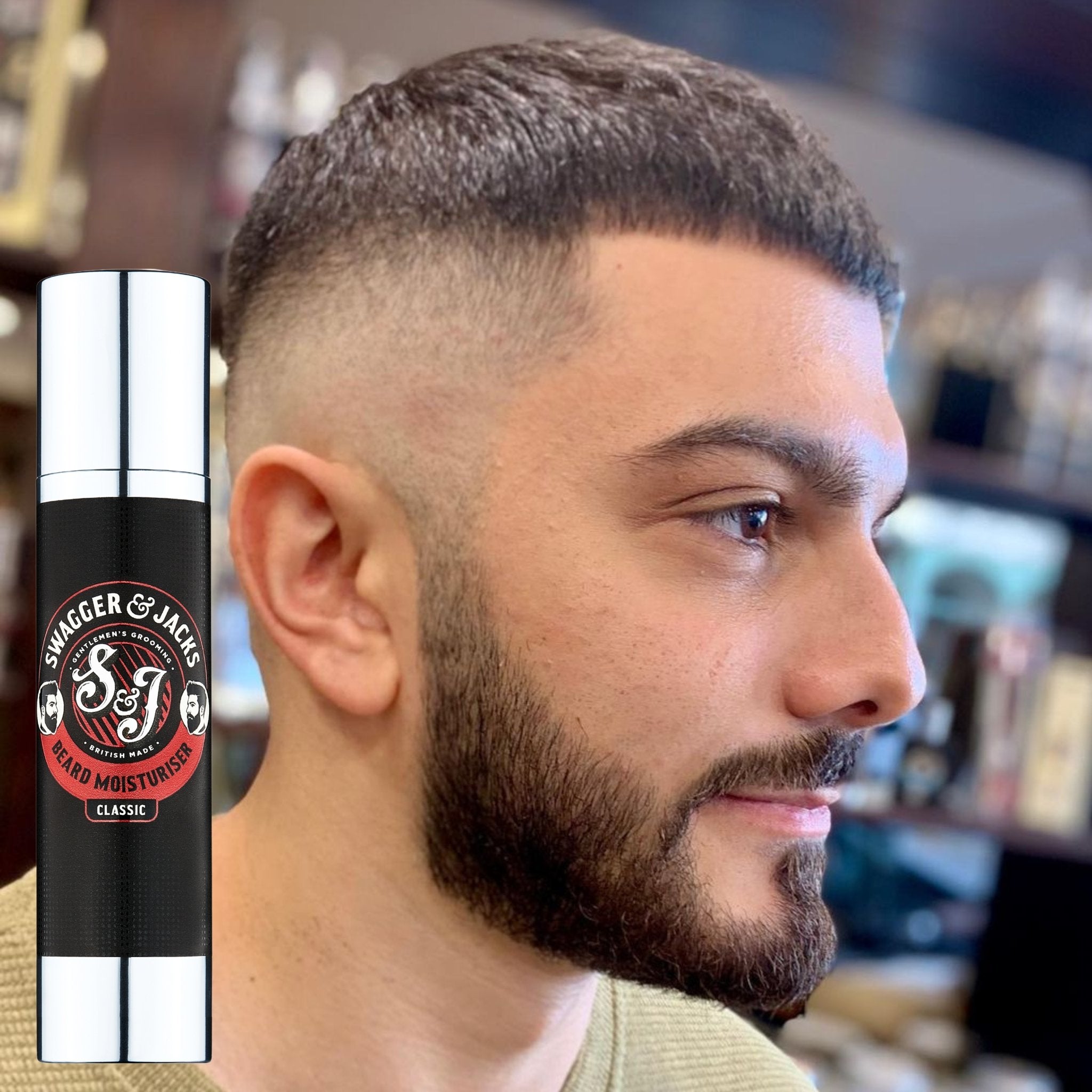 BENEFITS OF USING BEARD MOISTURISER ON SHORTER LENGTH BEARDS - Swagger & Jacks Ltd