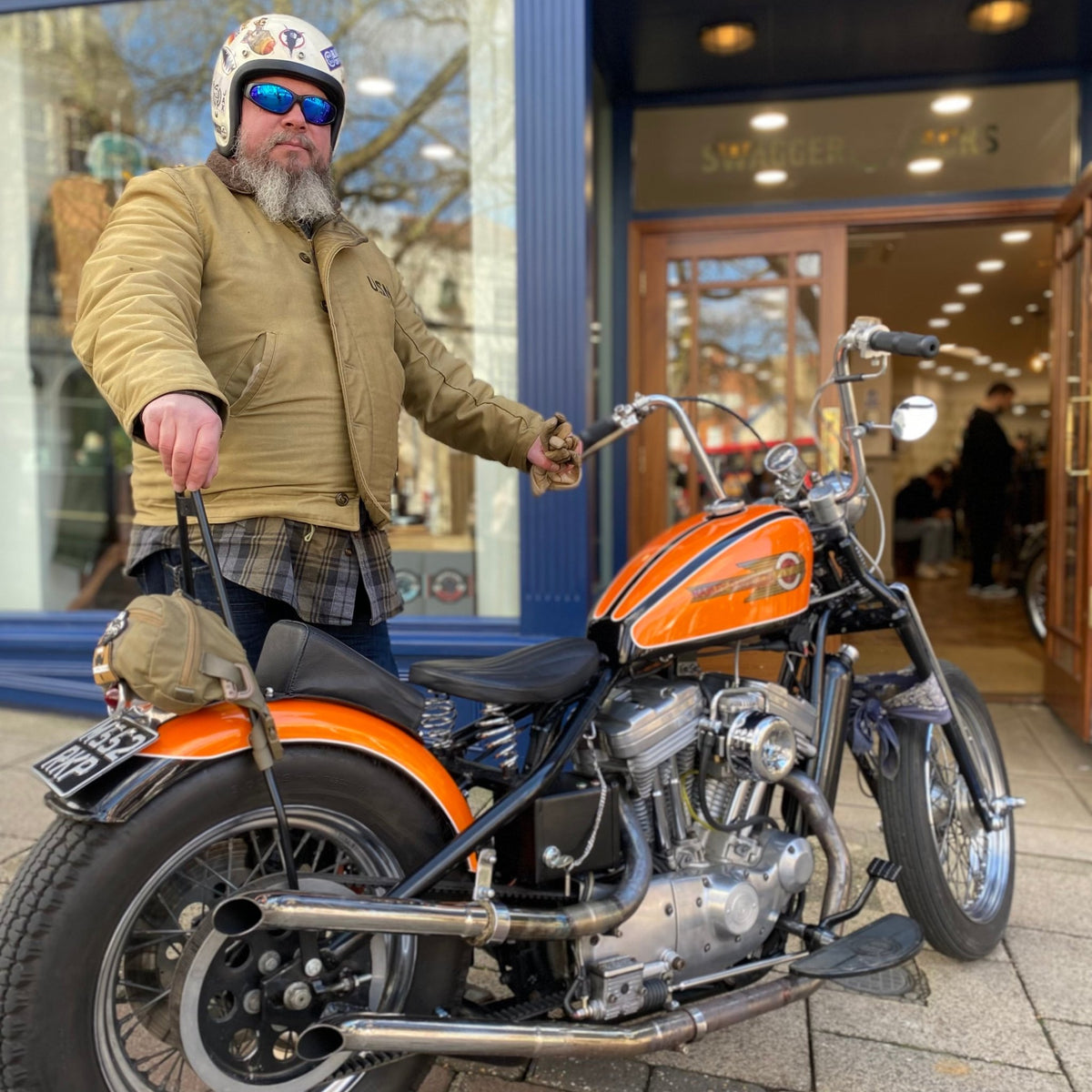 Lee's Harley Bobber - Swagger & Jacks Ltd