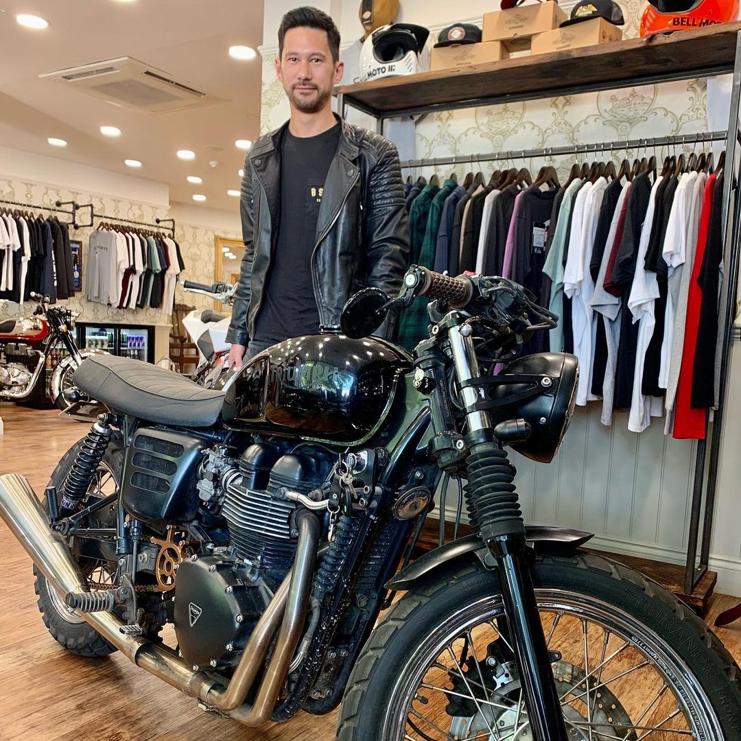 Matthews Sweet Custom Triumph Bonneville - Swagger & Jacks Ltd