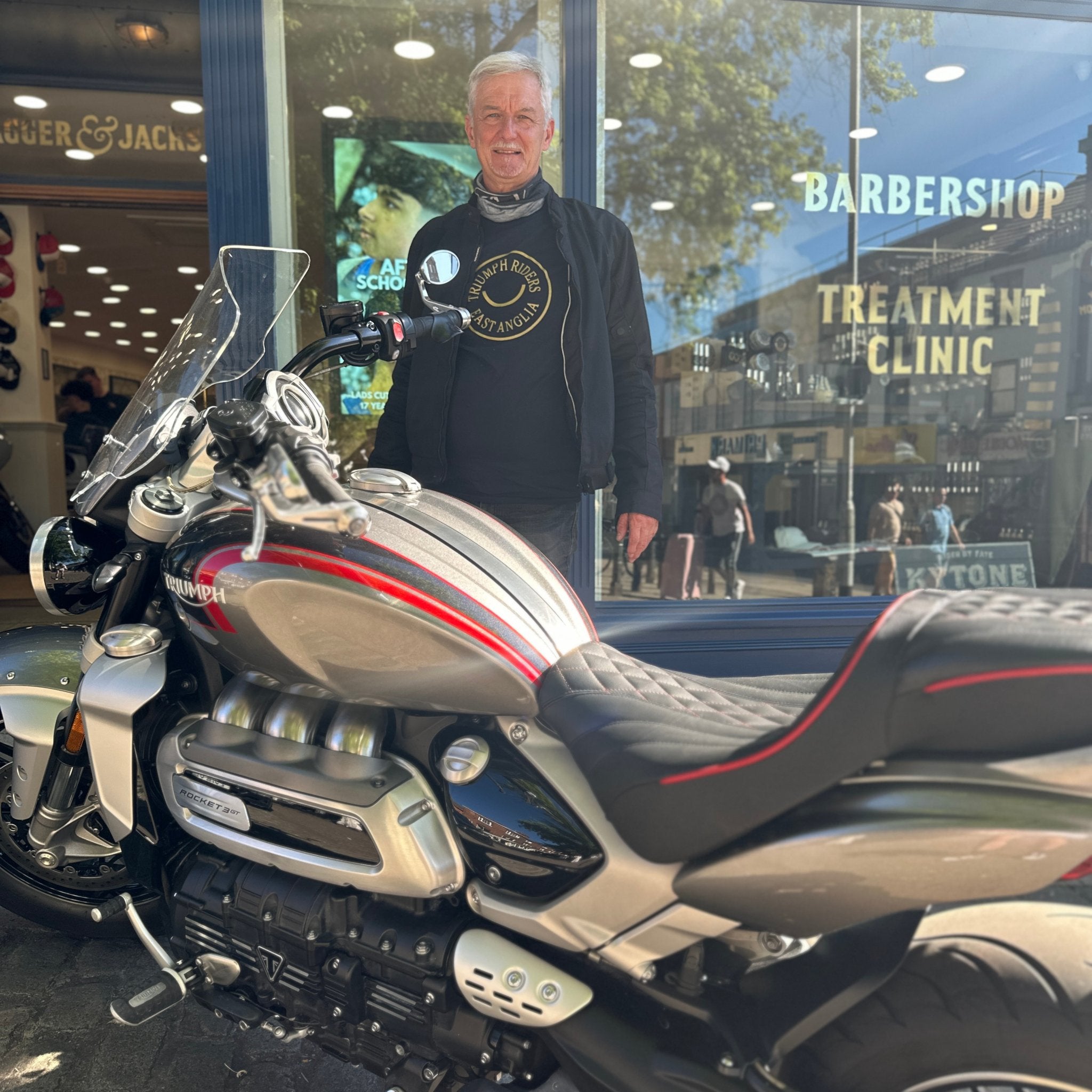 Roger's Triumph Rocket 3 - Swagger & Jacks Ltd