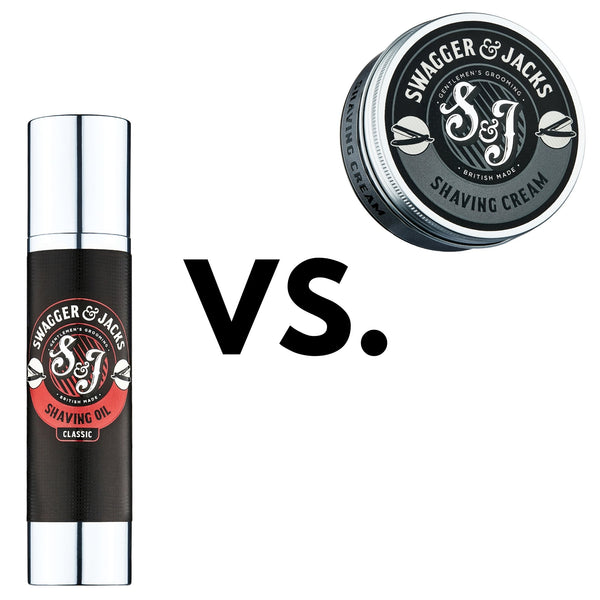 Shaving Oil vs Shave Cream How Do I Decide ? - Swagger & Jacks Ltd