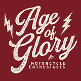Age of Glory Heritage Raglan Heritage LS Ecru/Burgandy - Swagger & Jacks Ltd