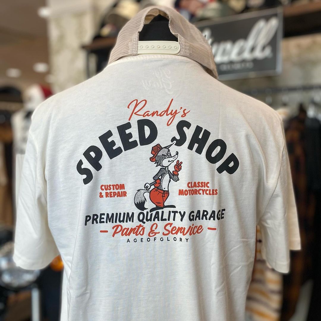 Age of Glory Speed Shop Tee - Swagger & Jacks Ltd