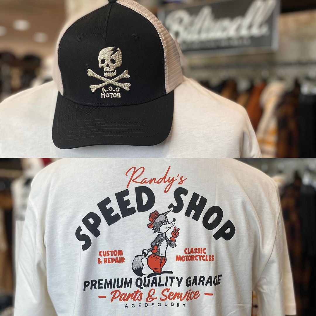Age of Glory Speed Shop Tee - Swagger & Jacks Ltd