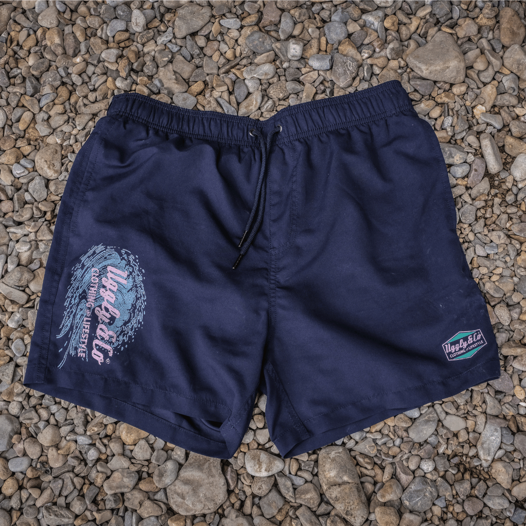 Uggly & Co Blue Diamond Swim Shorts