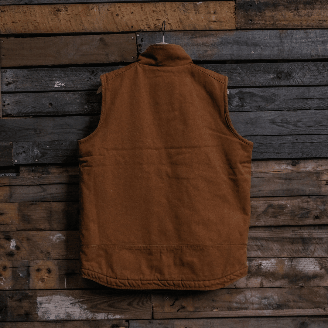Brown Workwear Canvas Gilet - Swagger & Jacks Ltd