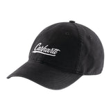 Carhartt Canvas Script Graphic Cap Black - Swagger & Jacks Ltd