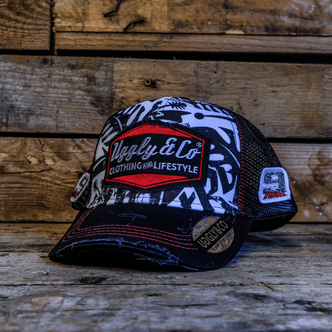 Danilo Petrucci WSBK x Uggly&Co Diamond Trucker Cap - Swagger & Jacks Ltd